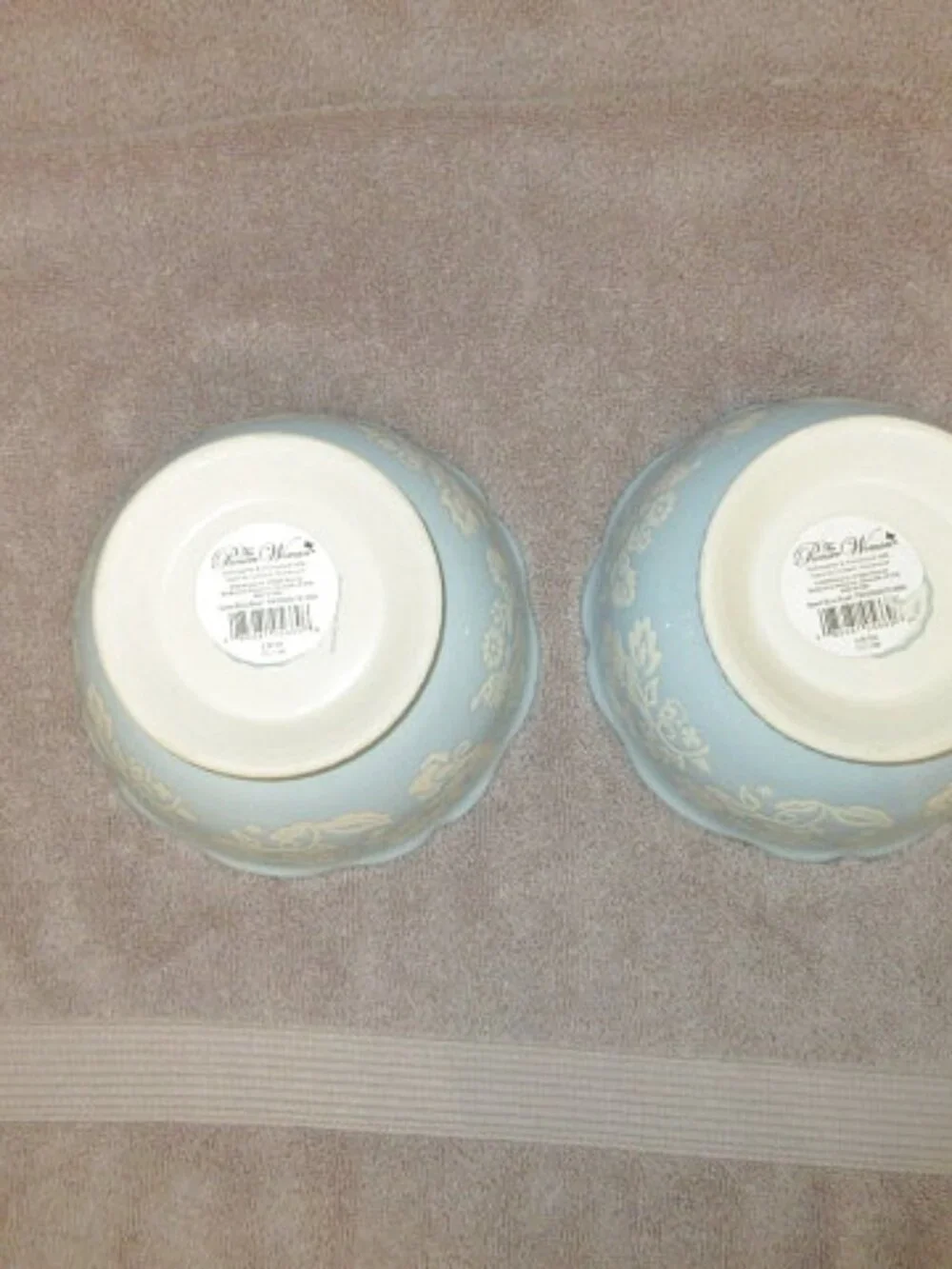 Pioneer Woman Sweet Rose Bowls Set Of 2 Stoneware Blue Birds Floral Countrycore